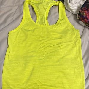 lululemon tank worn twice race length
